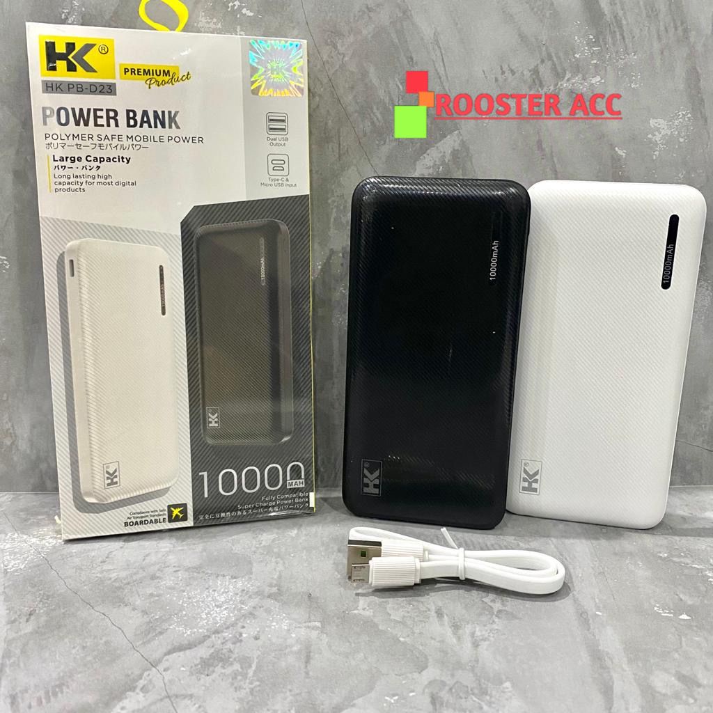 POWERBANK HK D23 10000MAH 2USB