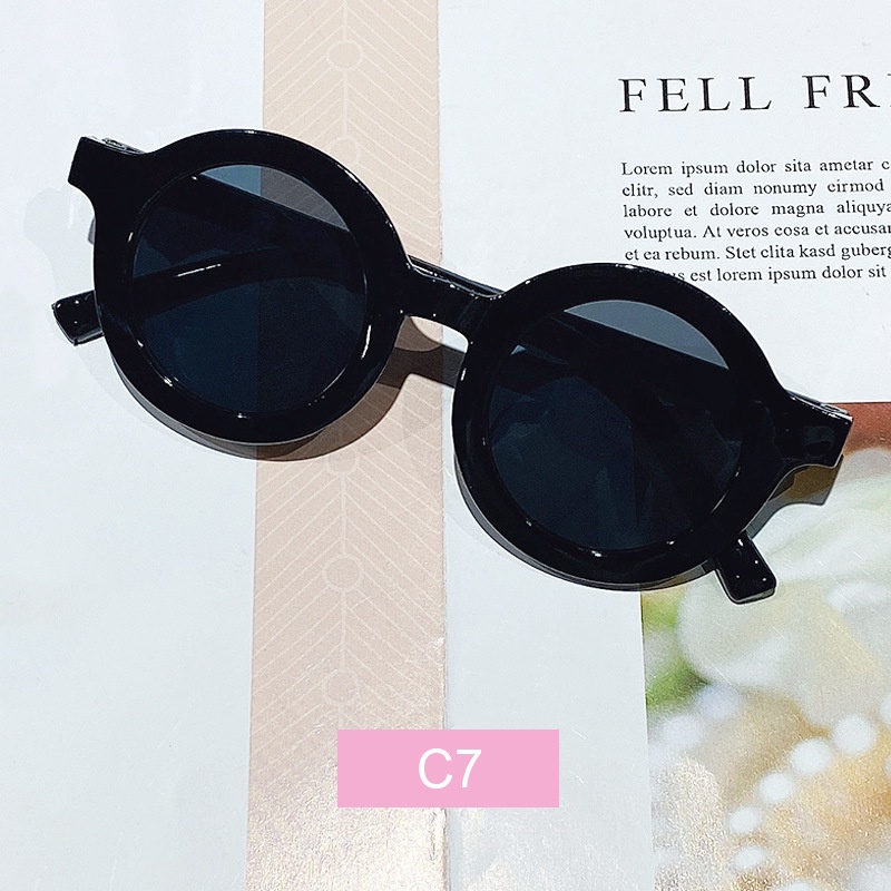 FYGALERY K713 Kacamata Fashion Anak Polos Kids Sunglasses Korea Style Cute Murah