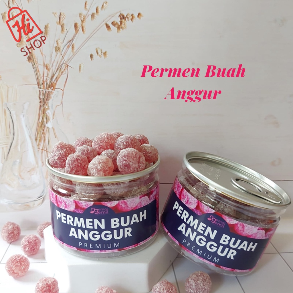 

Can Permen Buah Angguur Grapes Candy Kualitas Premium