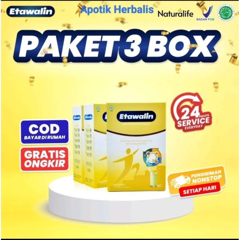

Paket 3 Box Susu Etawalin Bpom