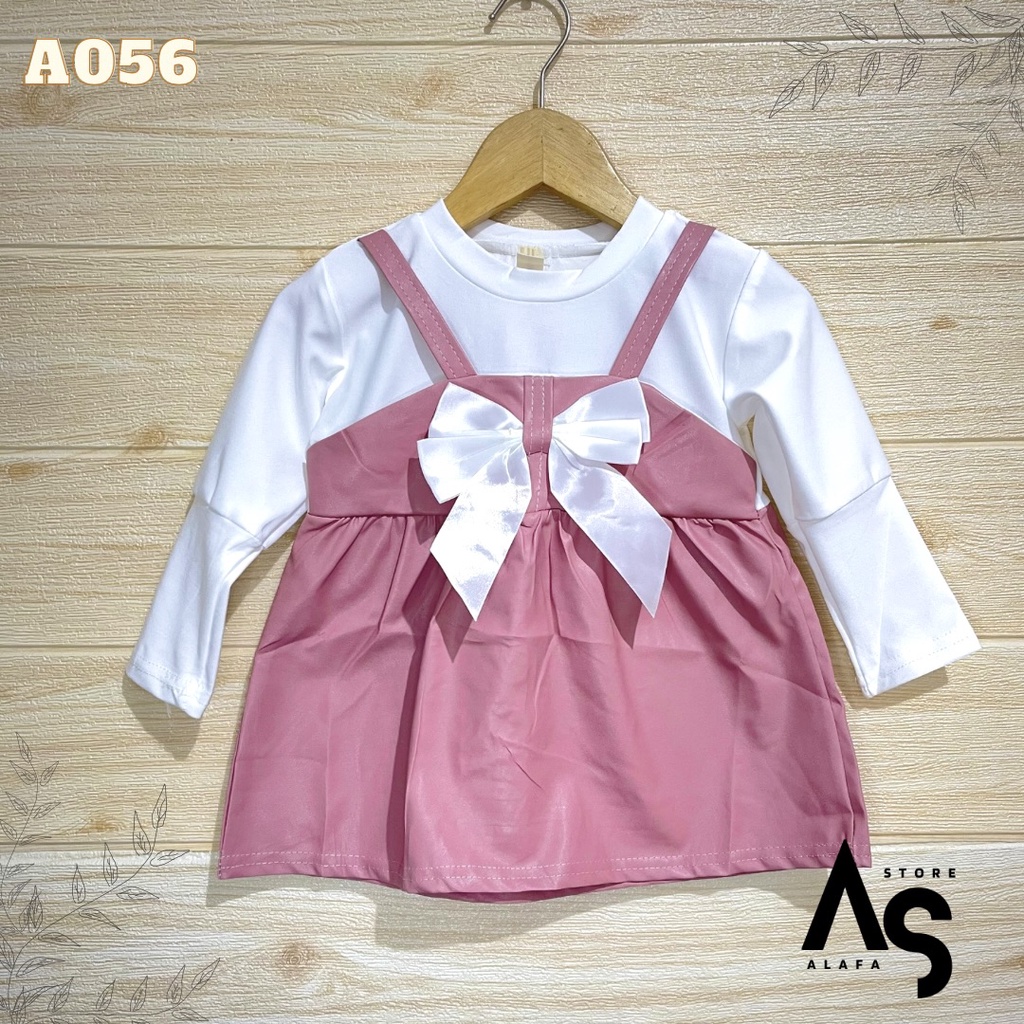 Dress anak perempuan Import A056