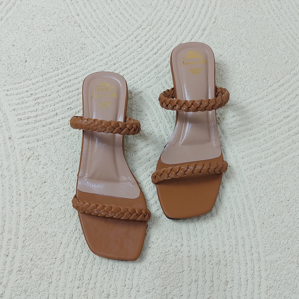 Sendal Wanita | Sandal Heels | Sandal Hak 3 cm M 01