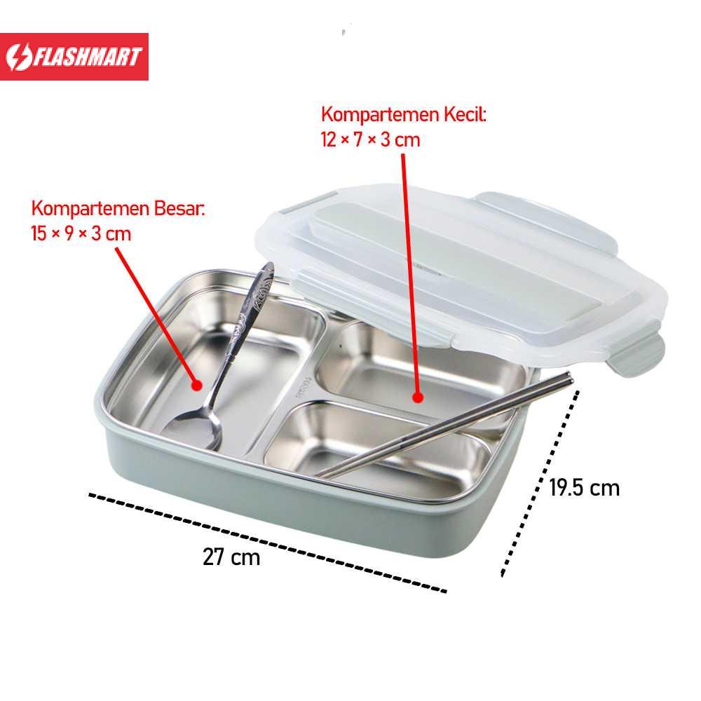 Flashmart Life Kotak Makan Bento Box Food Container - CPL050