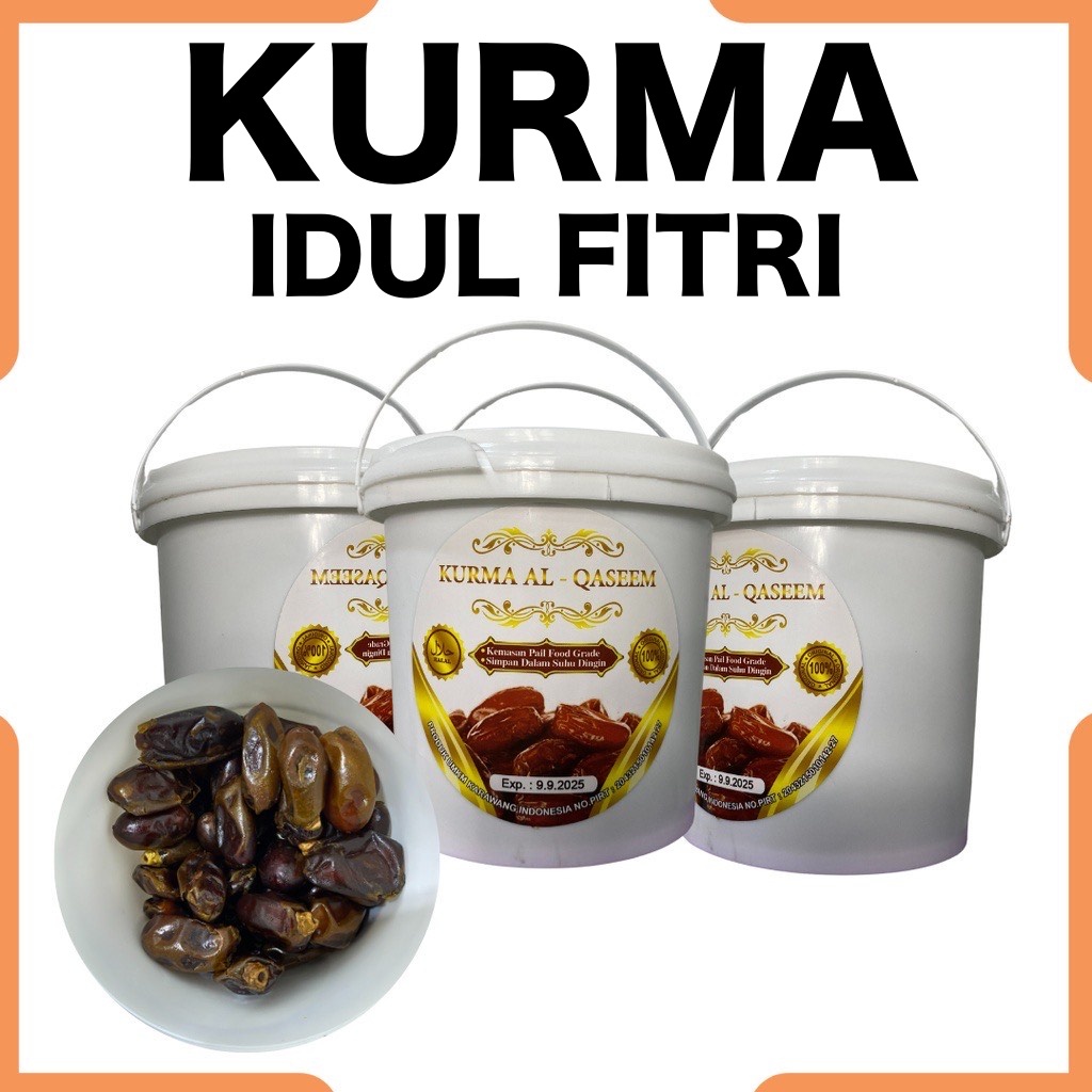 

Kurma Ember Al Qasim Kurma Premium 400 gram