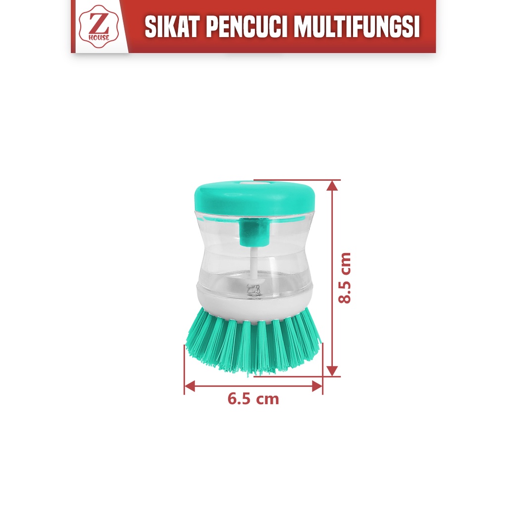 TERMURAH Alat Sikat Panci Dispenser Tempat Sabun Cair Dapur Cuci sikat piring Sikat Wajan Cuci Piring Alat Pembersih Panci Teflon Piring Wastafel