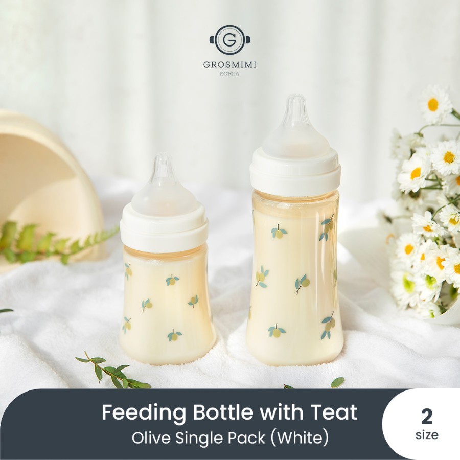 Grosmimi PPSU Feeding Bottle 200ml / 300ml / Botol Susu Bayi