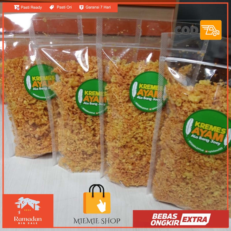 

kremes sari ayam gurih kremesan ayam - 650gr