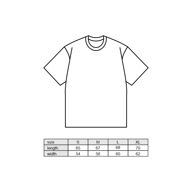 Yamasurih - Kaos Hitam &quot;Rc Cross&quot; Boxy  T-Shirt
