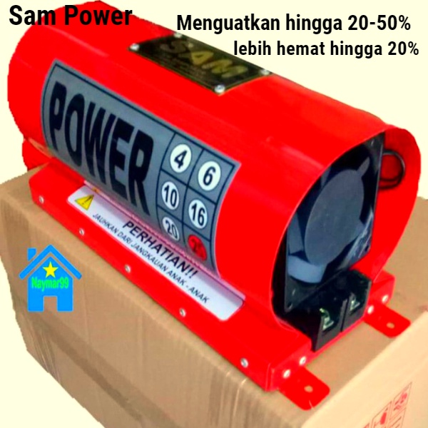 Alat tagihan listrik lebih hemat sam power 10 ampere 2200 watt