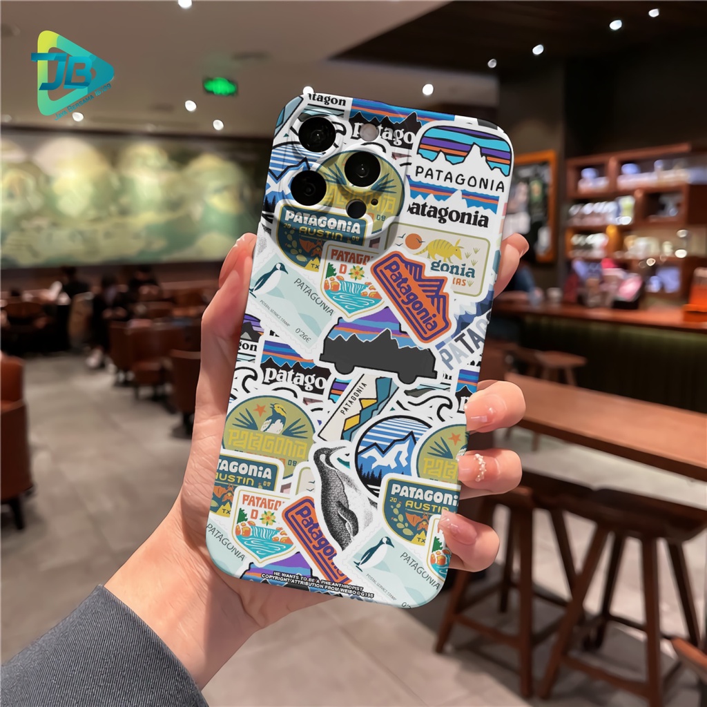 CUSTOM CASE SOFTCASE SILIKON PROCAMERA PATAGONIA CUSTOM IPHONE 6 6S 7 7+ 8 8+ X XS MAX 11 12 13 14 PRO MAX JB8014