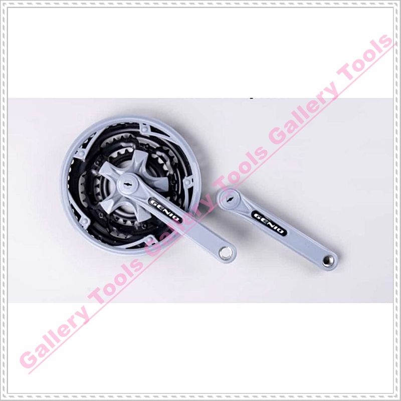 Crank mtb GENIO besi _x000D_ABU Sepeda aksesoris sparepart