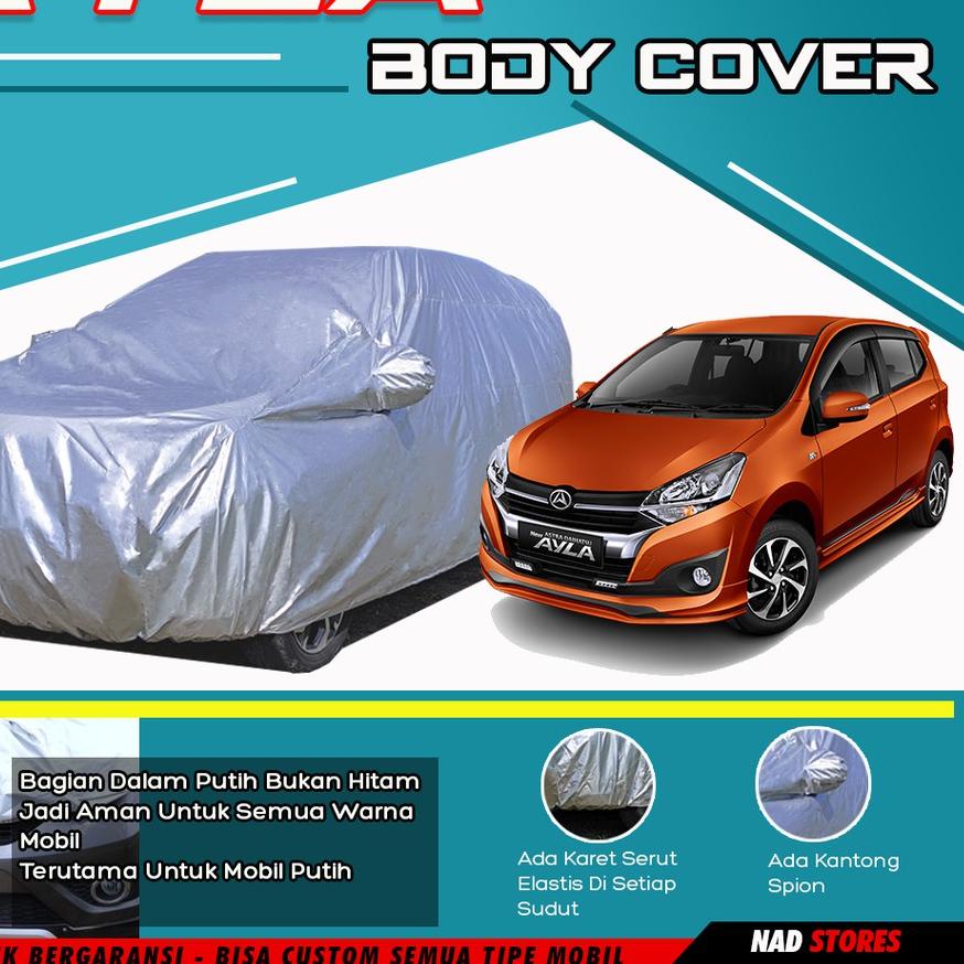 ✼ Sarung Mobil AYLA Body Cover mobil ayla Sarung Mobil Ayla murah penutup mobil mantel mobil renault