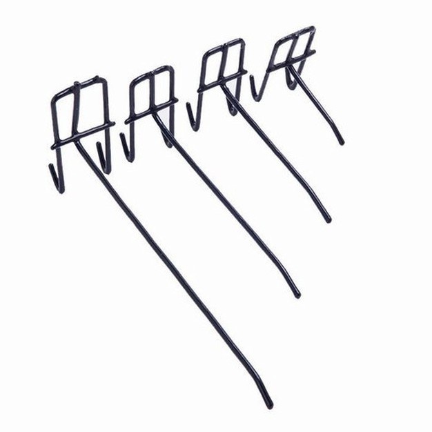 Serbagrosirmurah R10 Ram Display 10 cm R15 Ram Display 15 cm R20 Ram Display 20 cm Hanger Besi Panjang Hook Aksesoris Cantolan Import