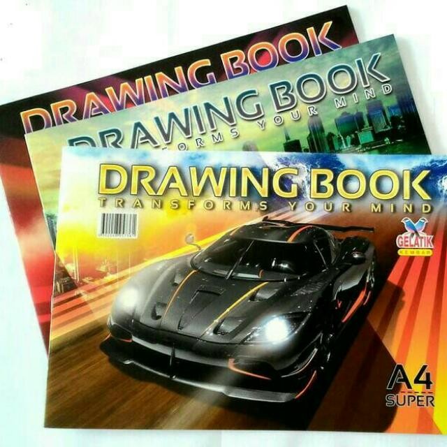 

Buku Gambar Drawing Book A4