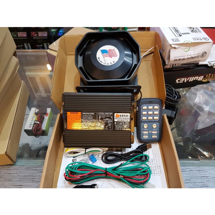 sirine/TOA usa 200wat federal signal