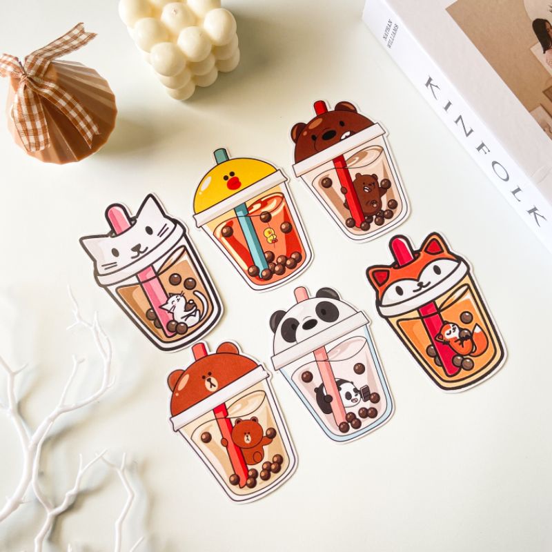 

Amplop 3D Bobba Tea