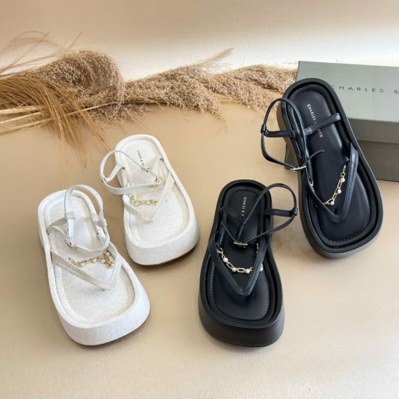 Sandal Wanita CnK CK 852 Wedges Shoes