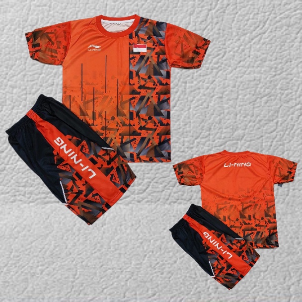 setelan anak badminton/jersey badminton tim indonesia