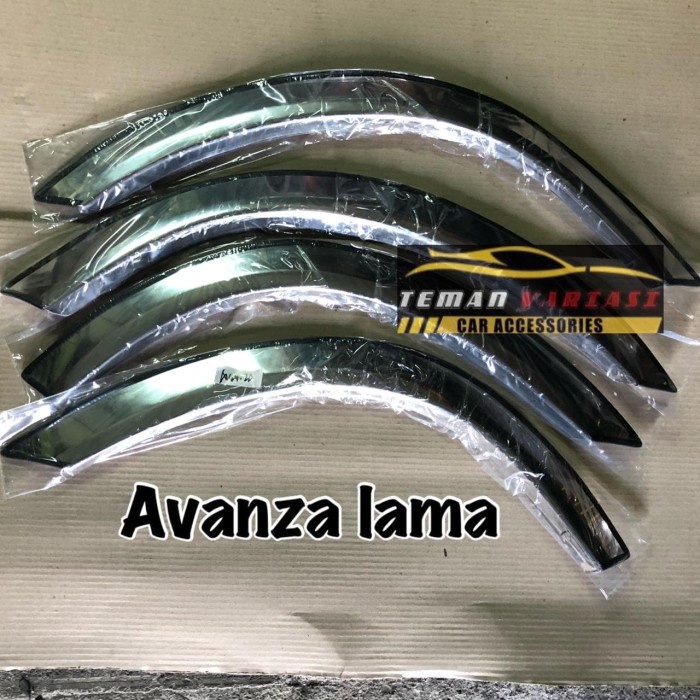 LIST LIS ATAS BAN OVER FENDER TRIM MOBIL AVANZA XENIA LAMA STAINLESS