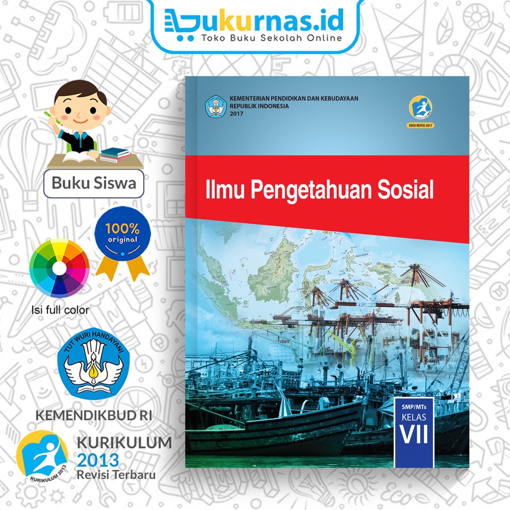Buku IPS SMP/MTs Kelas 7 K13 Revisi Terbaru