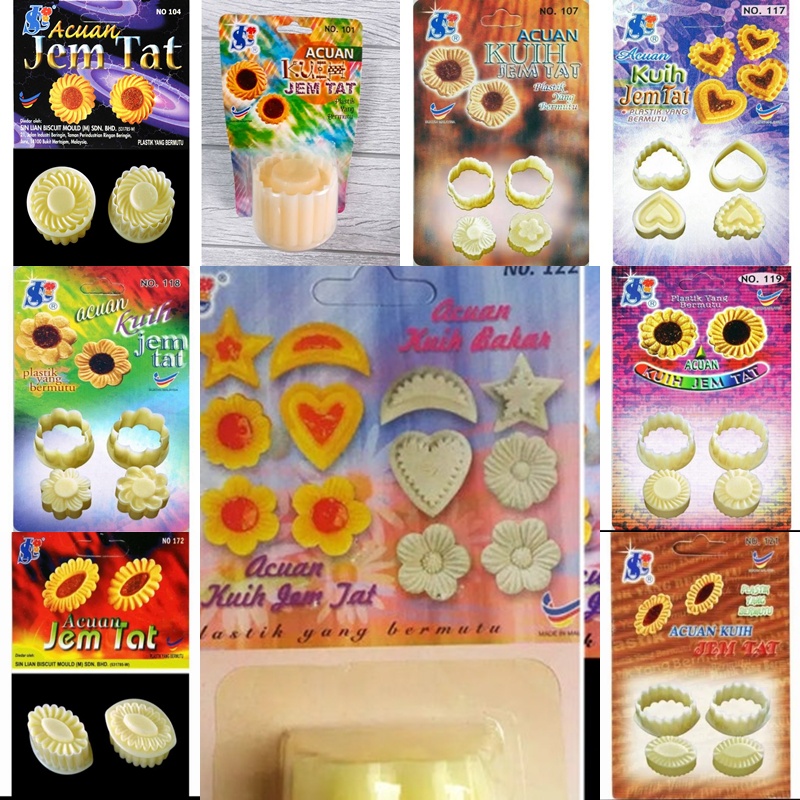 CETAKAN ACUAN CETAKAN ACUAN KUE KERING CETAKAN JEM TART CETAKAN NASTAR