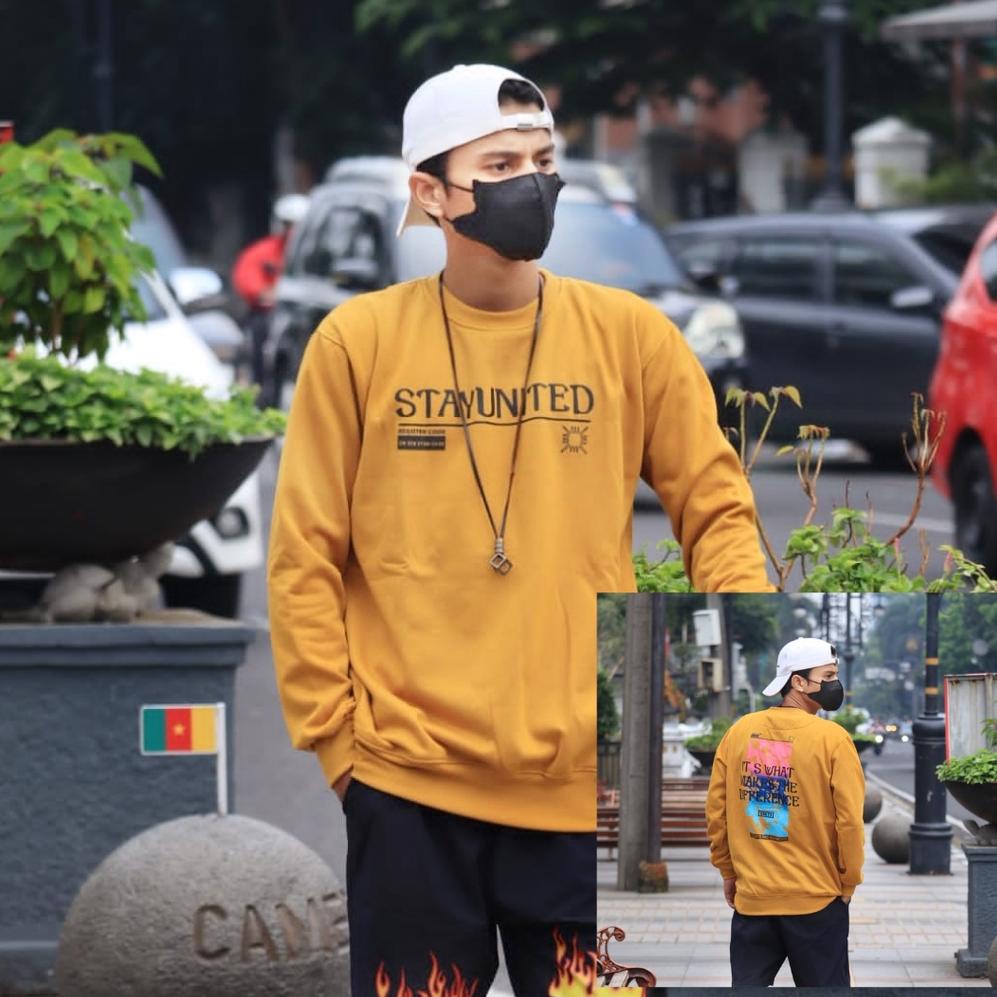 BEST PRODUCT Crewneck Pria/Wanita Polos Crewneck Simple Pria Crewneck Hitam