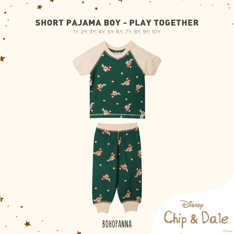 BOHOPANNA Short Pajama Boy - Piyama Anak