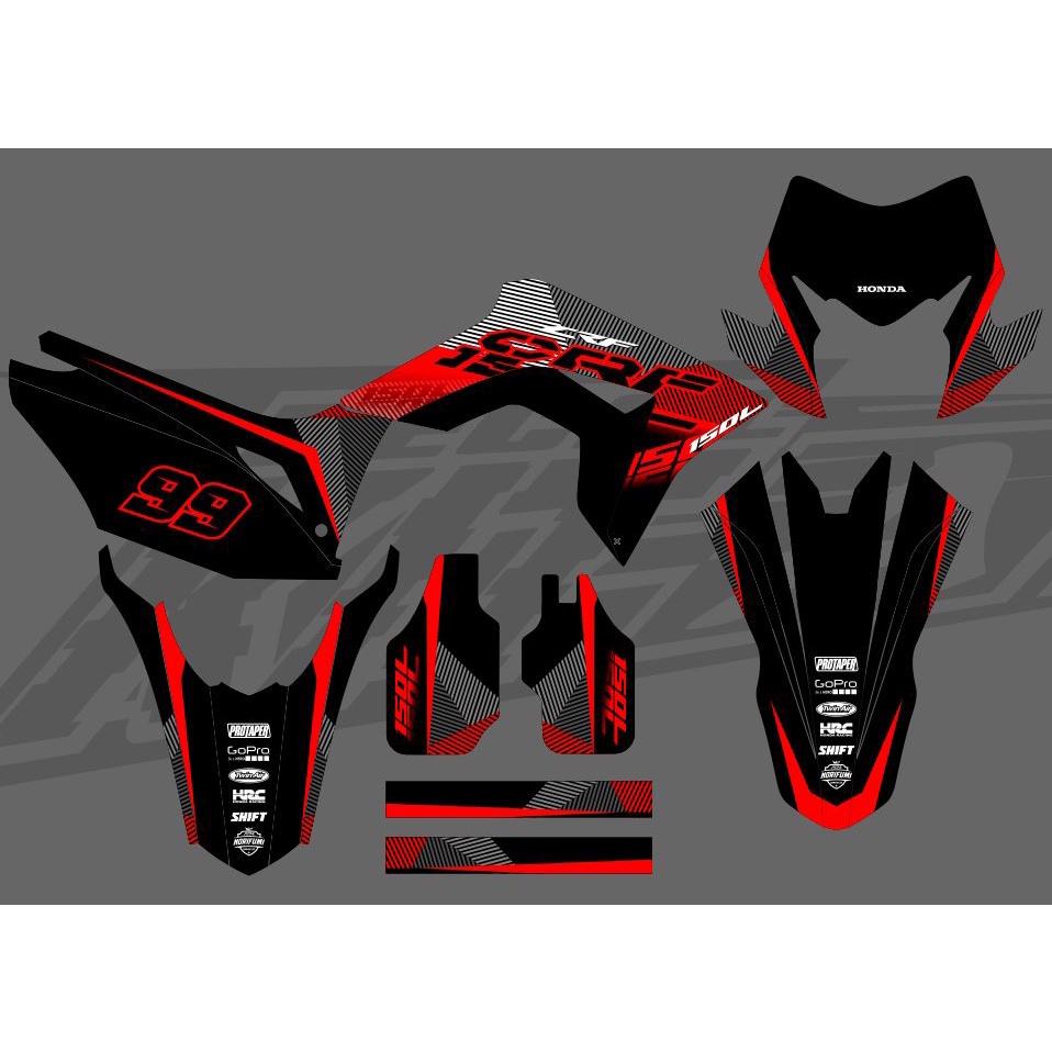 Decal stiker CRF 150L desain original
