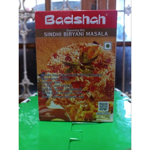 

Badshah / Seasoning Mix / Sindhi Biryani Masala