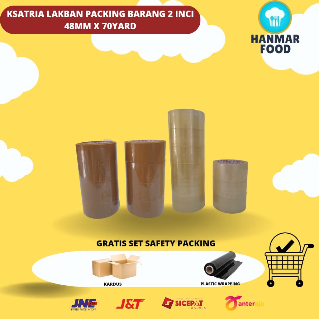 

KS Lakban 48 mm x 70 Yard Coklat