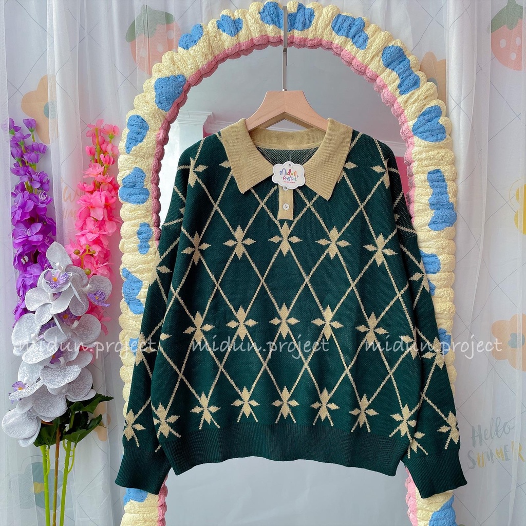 Agatha Knit | Atasan Rajut Wanita Premium