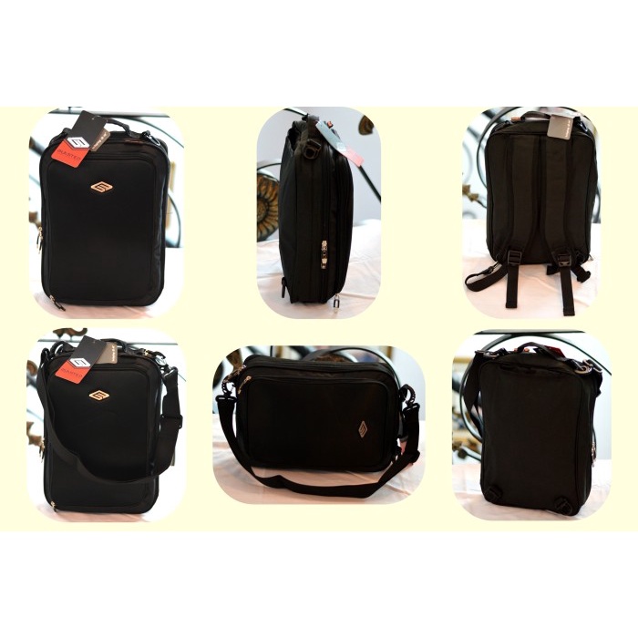 tas ransel  Tas pria laptop ransel slempang jinjing blasted original 12 13 14 inch(K6S8) tas ransel 