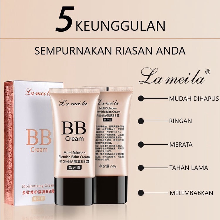 Natural BB CREAM Base Foundation Lameila 7007