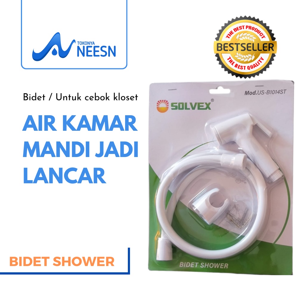 Shower Cebok Bidet jet shower murah semprotan closet kloset SOLVEX