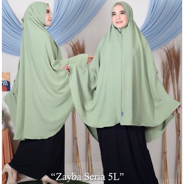 SAMUIK COLLECTION ZAYBA MARYAM 5L SERIES BERGO JUMBO CRINGKLE