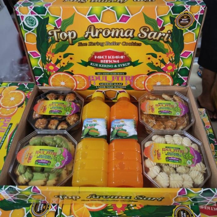 

Paket Kue Kering Lebaran Bellarosa Aroma Sari Putra Matahari Inti Rasa