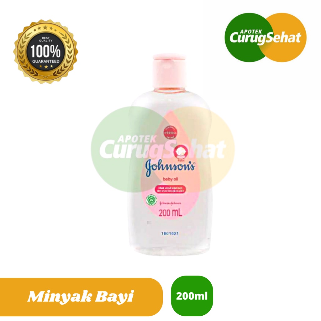 Johnson's Baby Oil Minyak Bayi jhonson (200 ml)