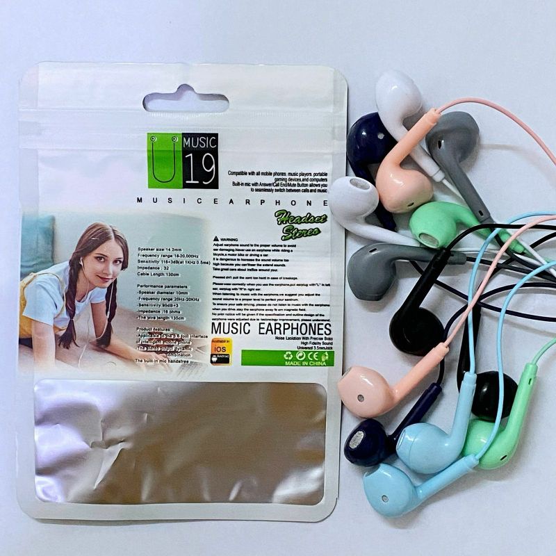 henset / headset U-19 macaron