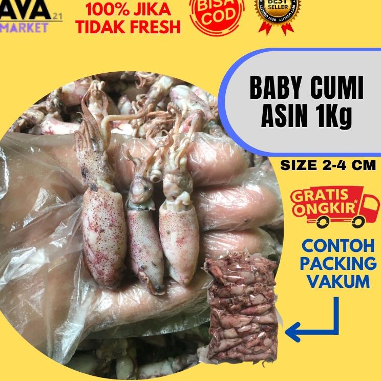 

➵ Baby Cumi Asin Baby Fresh 1KG ➹