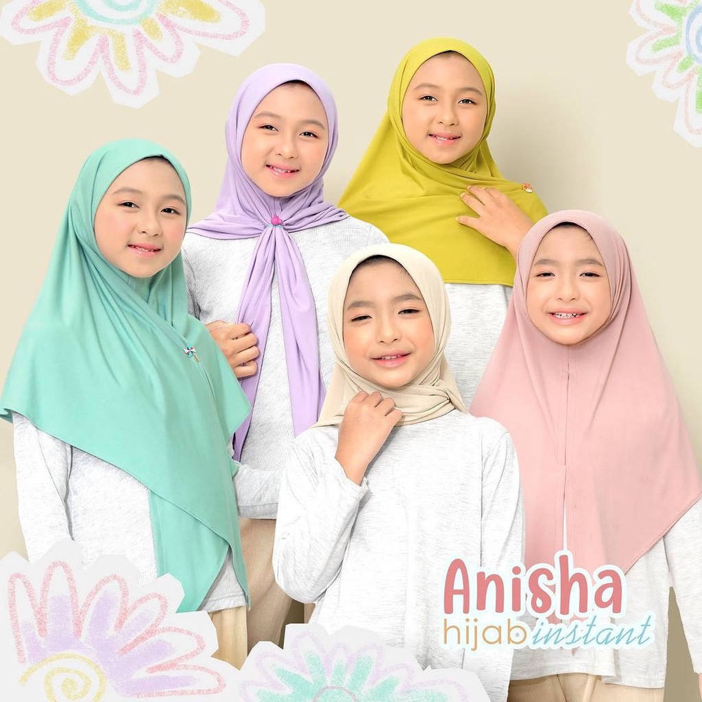 odette Anisha hijab instan Odette