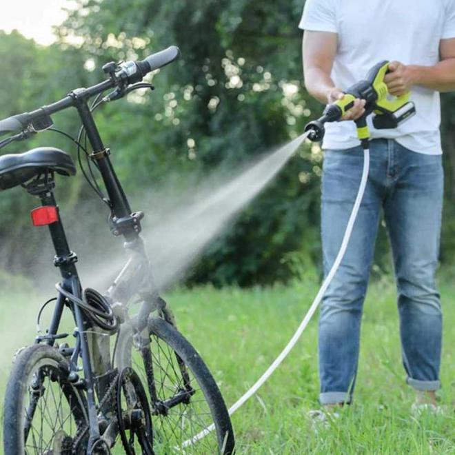 Set Alat Semprotan Air Elektrik Multiguna Steam Cuci Mobil Cordless