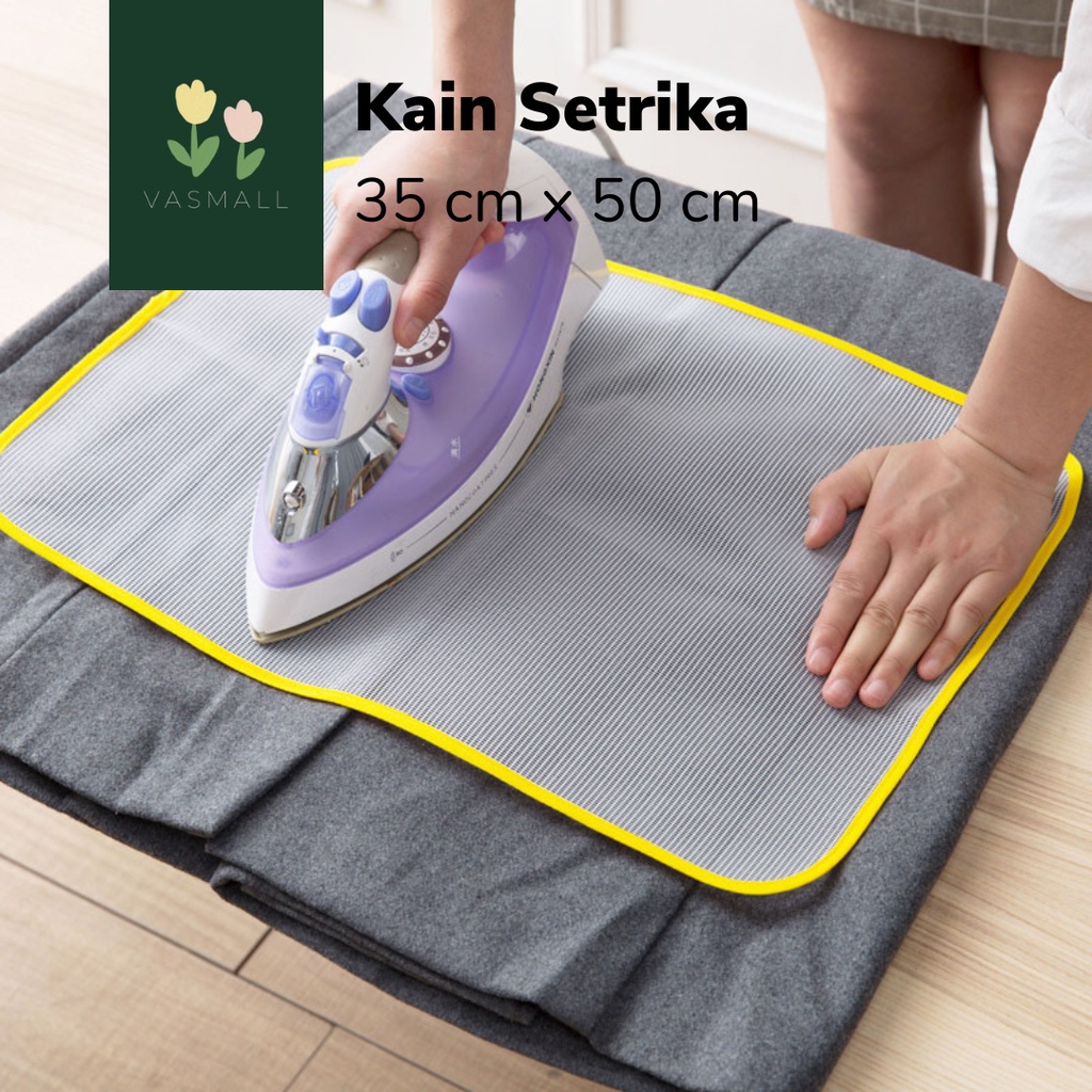 VASMALL - ALAS SETRIKA | ALAS KAIN SETRIKA | PELINDUNG PAKAIAN SAAT SETRIKA | TATAKAN PELINDUNG SETR