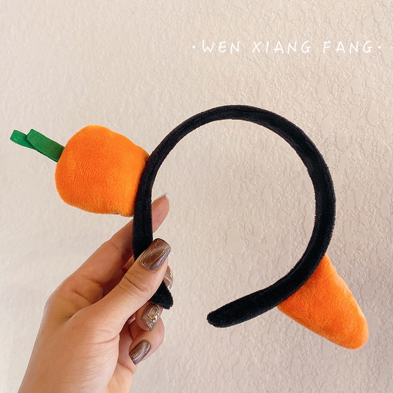 Bando Ikat Kepala Kepiting Kecil Lucu Imut Lucu Jual Ikat Kepala Imut Cuci Muka Ikat Rambut Jepit Rambut Korea Hiasan Kepala Ikat Kepala Imut Lobak  Wanita Bandana