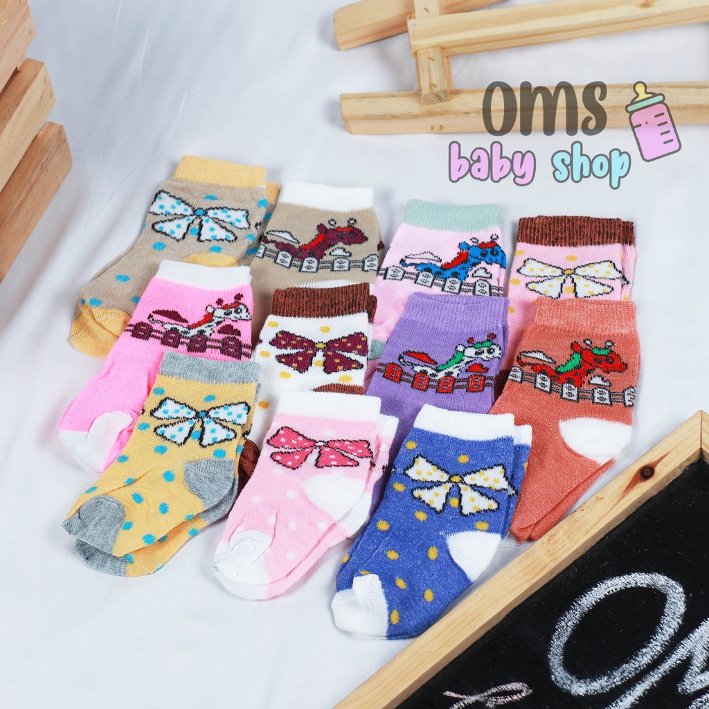 Baby Socks - Kaos Kaki Bayi Rajut  / Miti Socks Premium Quality / Kaos Kaki Bayi Miti Termurah