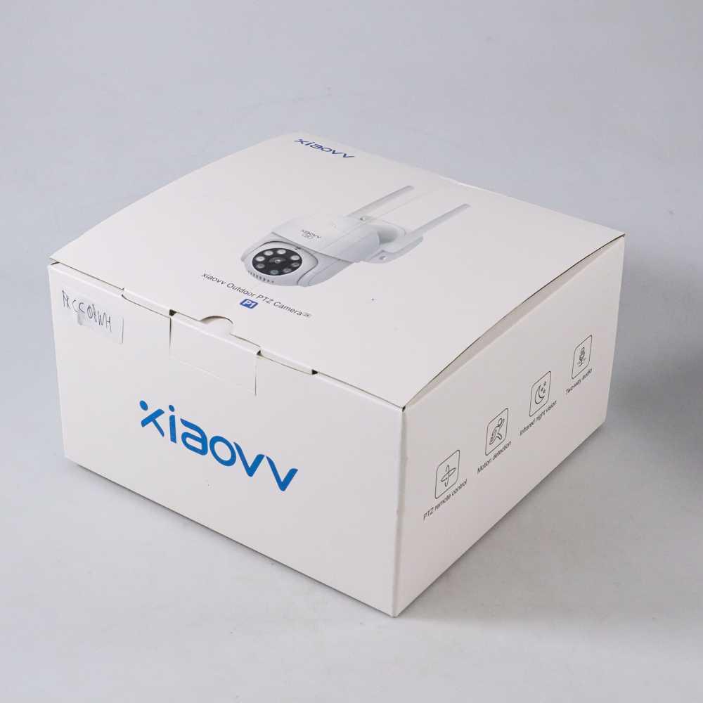 Xiaovv Kamera CCTV WiFi PTZ Smart Camera 2K HD - P1 - White