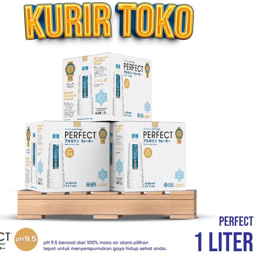 

BRANDS FESTIVAL Perfect - Alkaline Water 1 Liter (Air Minum Isi 6 Botol) !