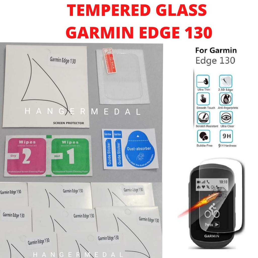 Tempered Glass Garmin Edge 130 anti gores