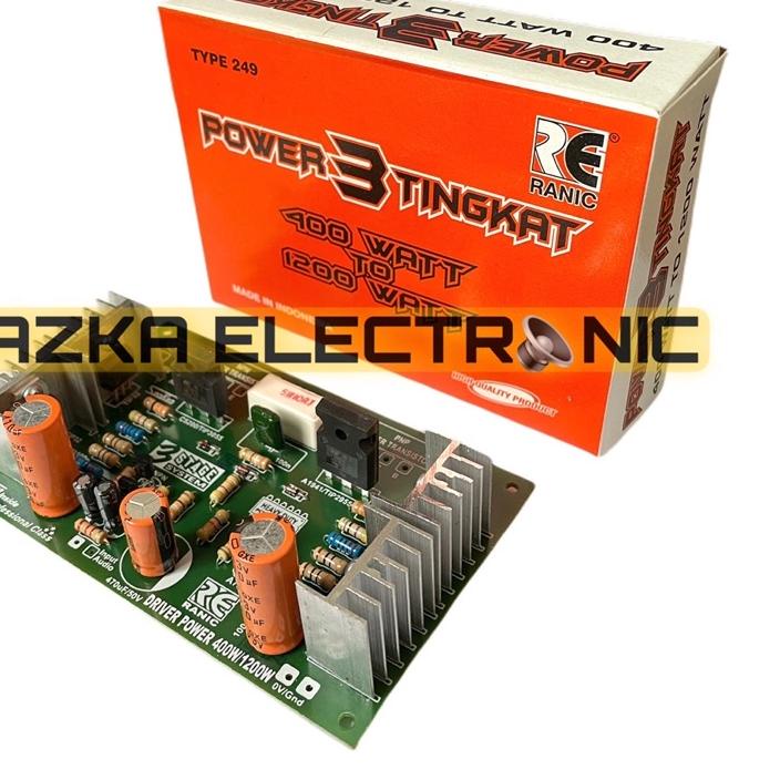 ➱ Kit Driver Power Amplifier 3 Tingkat ✯