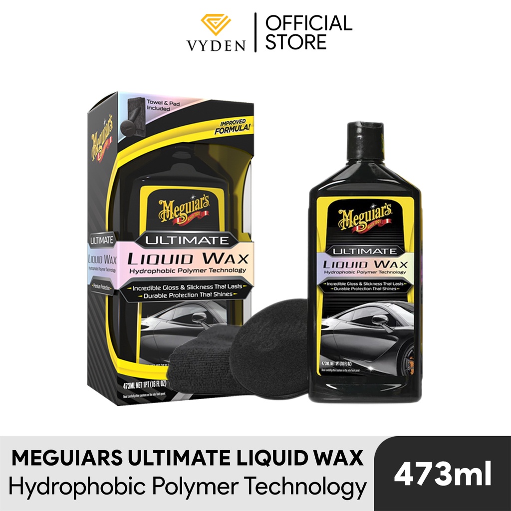 MEGUIARS Ultimate Liquid Wax Pengkilap Body Cat Mobil Motor Semi Coating Sealant Hydrophobic Tahan Lama Pengkilat Poles Nano Ceramic