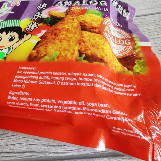 

Greenfarm Happy Chicken Drumstick Vegetarian Vegan 250gr Beku ffs02